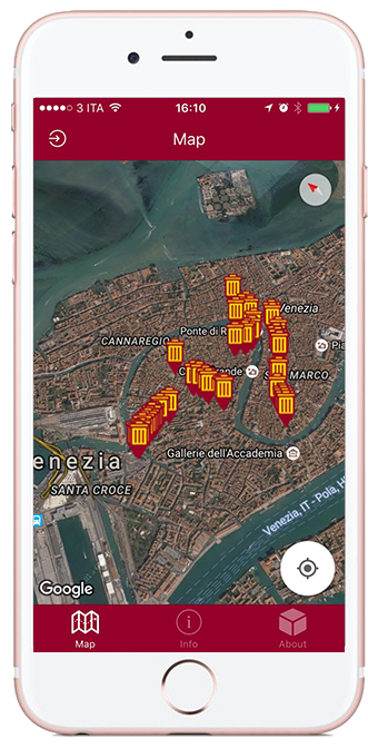 Venice Bins Map